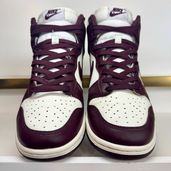 Nike Dunk High Burgundy Crush DD1869-601 Women 7.5 Catalina Wine Mixer Vibes 🍷🚢🪏 - Picture 5 of 15